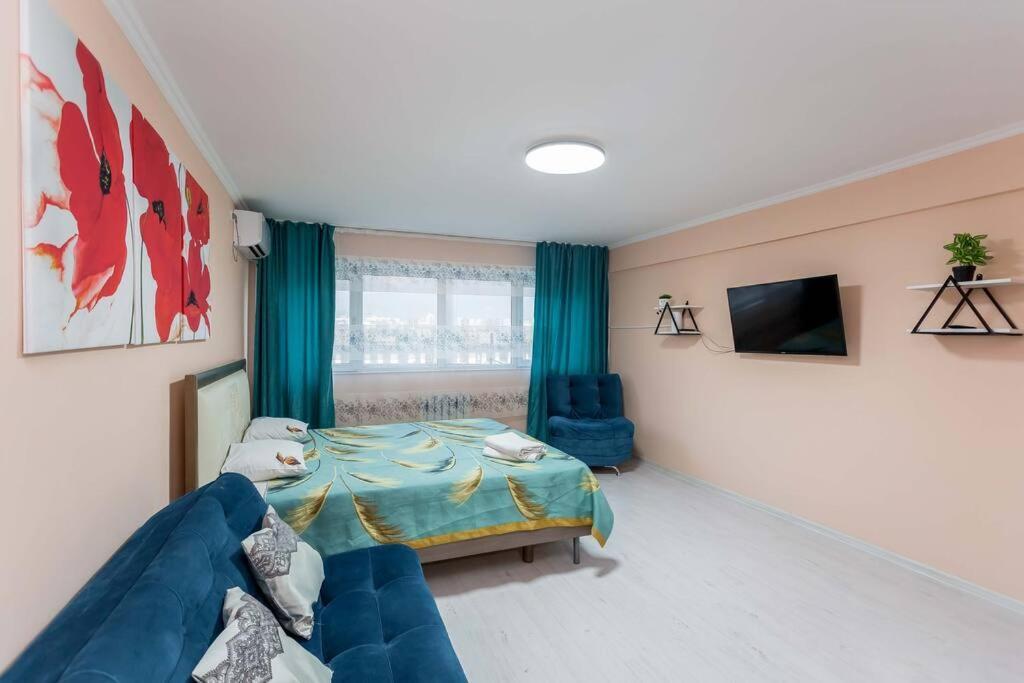 Квартира С Видом На Горы Almaty Eksteriør billede